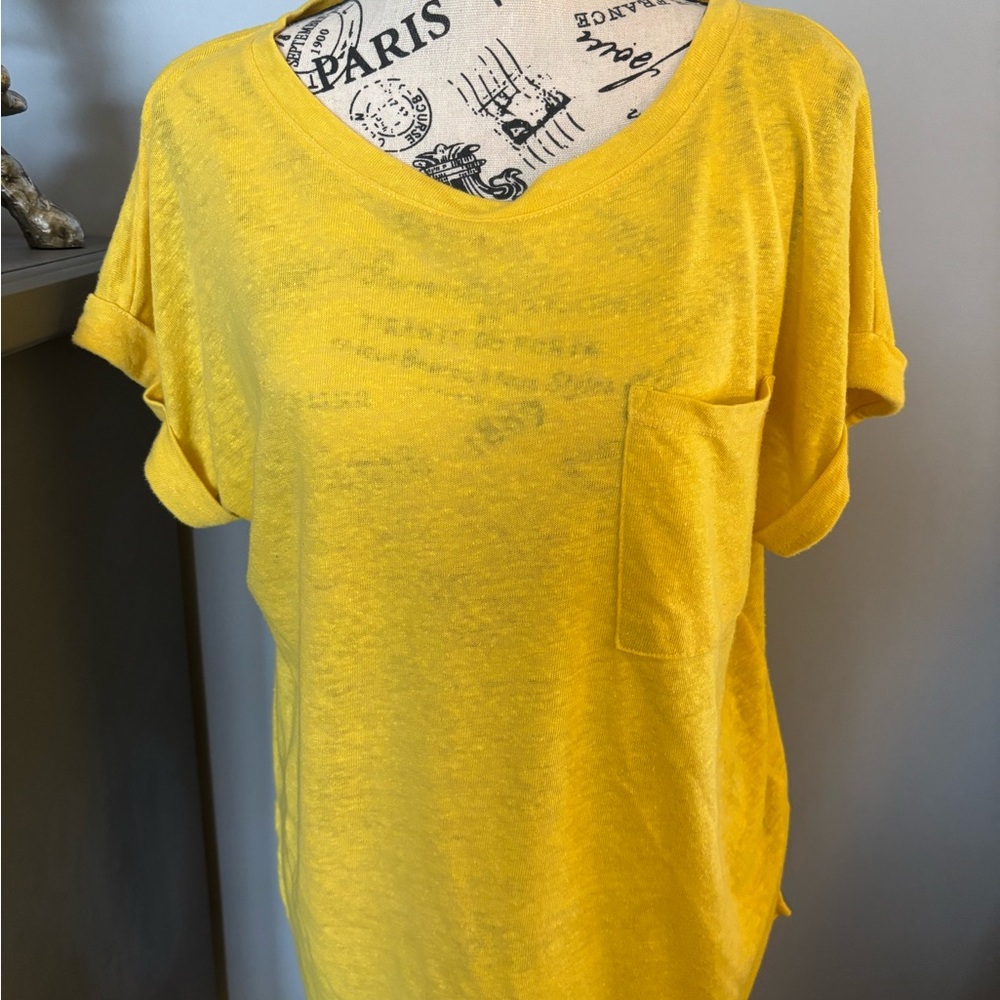 a new day Bright Yellow Short Sleeve Tee